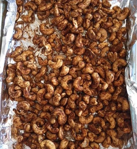 chill roasted cashews