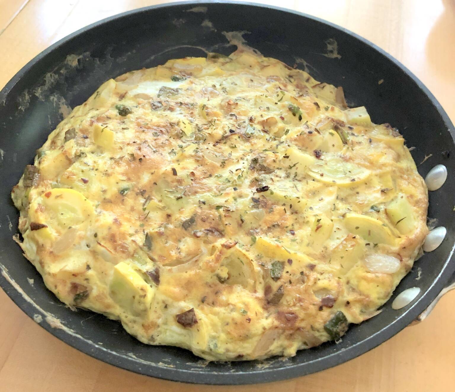 Italian omelette (Frittata) - Mind Body and Soul Fitness