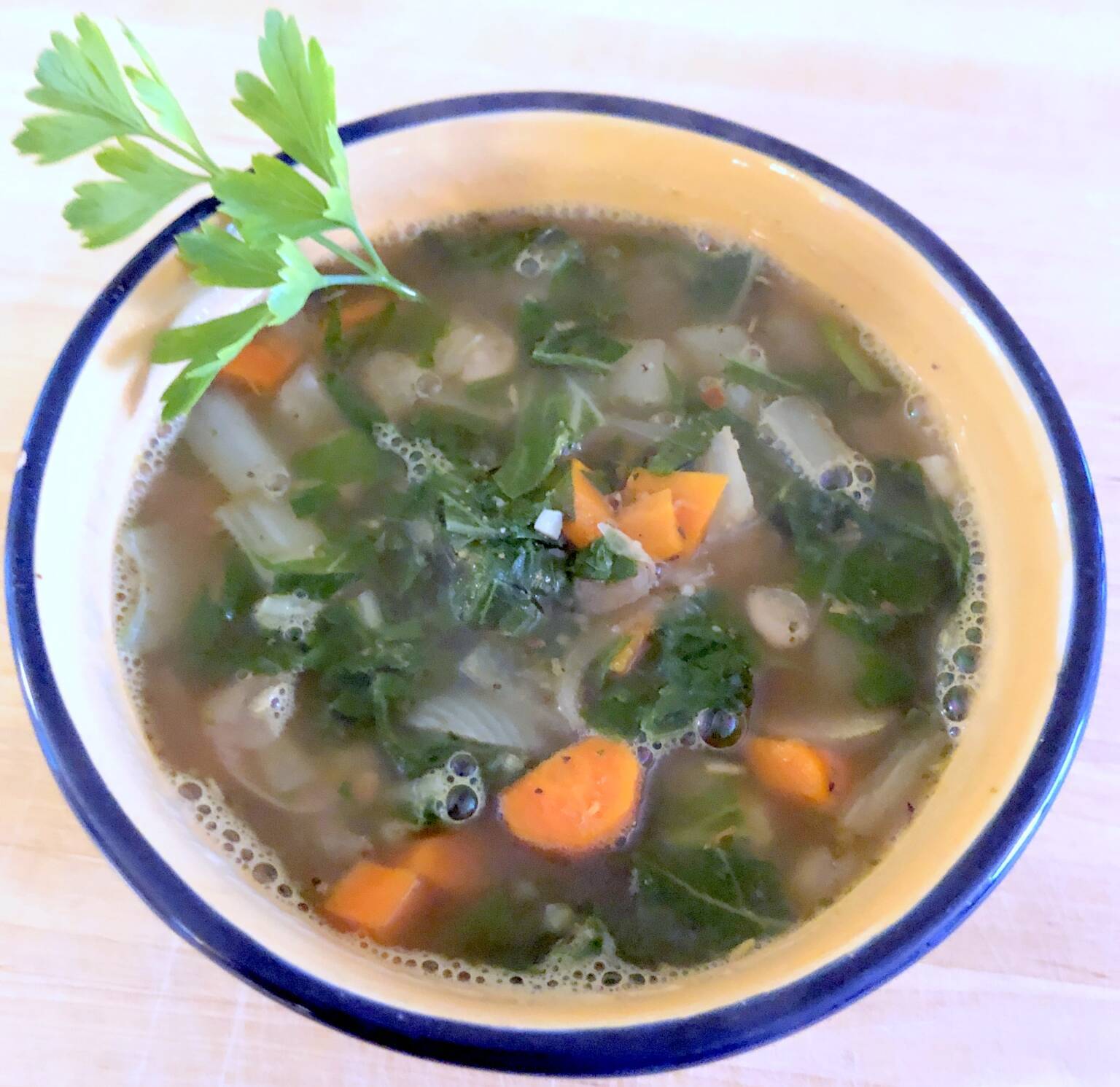 Tuscan White Bean Soup - Mind Body and Soul Fitness